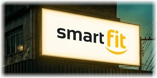 Smart Fit — marca na operação NEW LMF